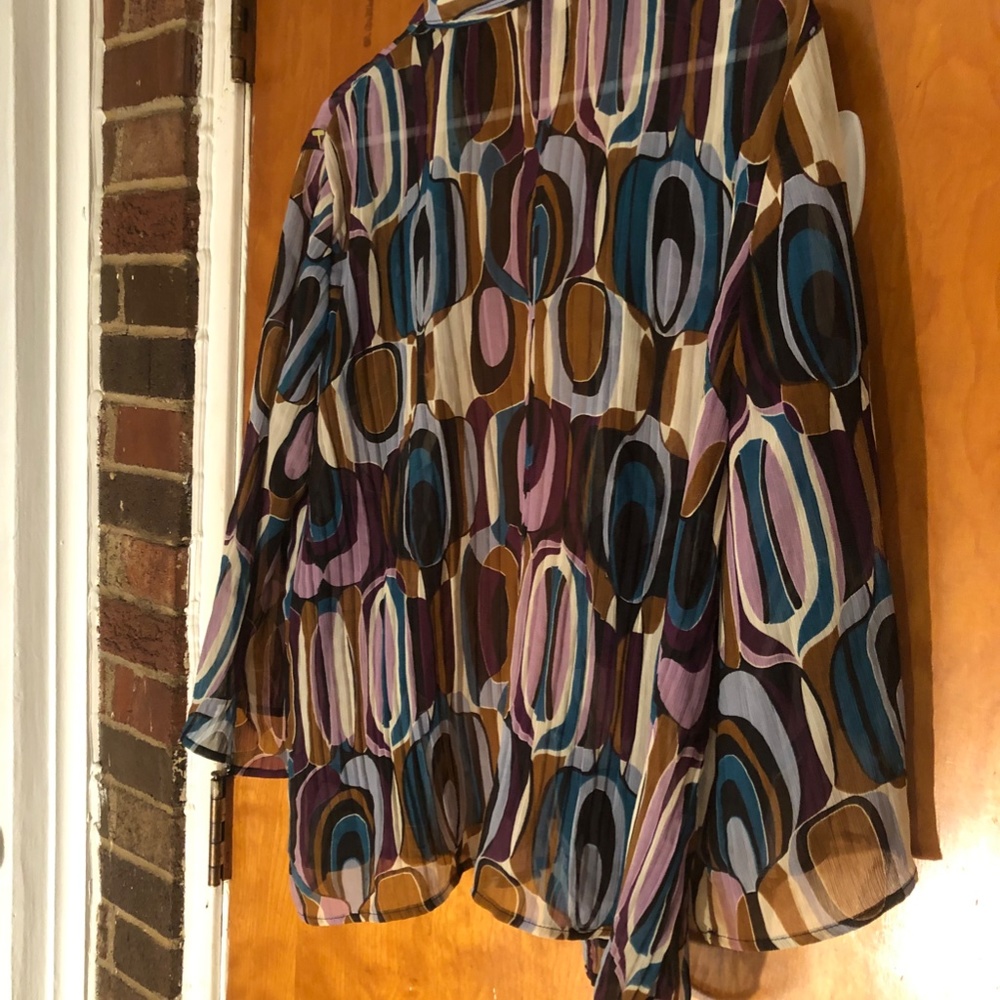 Colorful Women Summer Blouse